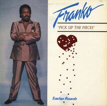 USオリジナル Franko (Frank-O)／Pick Up The Pieces【Traction】You Can't Run Away From Love, Hell Becomes Heaven 88年 LP 2ndアルバム_画像1
