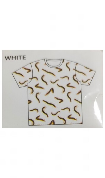 【新品未使用】【バラ売り可】オシャレ Tシャツムカデバージョン 3枚セット(M.L.LL各1枚)