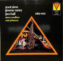 245133 ZOOT SIMS, JIMMY RANEY / Otra Vez(LP)_画像1