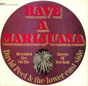 244177 DAVID PEEL & THE LOWER EAST SIDE / Have A Marijuana(LP)