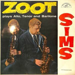246069 ZOOT SIMS QUARTET / Zoot Sims Plays Alto, Tenor & Baritone(LP)