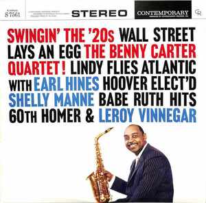 241564 BENNY CARTER / Swingin' The '20s(LP)