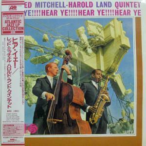 224224 RED MITCHELL HAROLD LAND/Hear Ye!(LP)