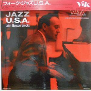 229479 JOHN BENSON BROOKS / Folk Jazz U.S.A.(LP)