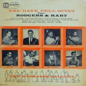 223720 DAVE PELL OCTET / Plays Rodgers & Hart(LP)