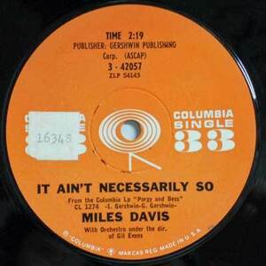 230889 MILES DAVIS / It Ain't Necessarily So(7)