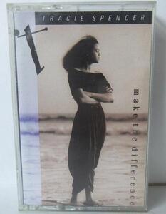 5555 US盤 カセット TRACIE SPENCER/MAKE THE DIFFERENCE