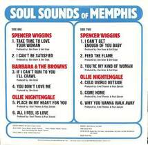 244129 Spencer Wiggins, Ollie Nightengale, Barbara Browns Soul Sounds Of Memphis(LP)_画像2