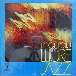 235242 TETE MONTOLIU TRIO / Lliure Jazz(LP)
