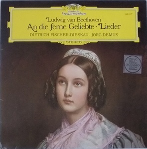 M0568 DIETRICH FISCHER DIESKAUディースカウ / Beethoven Lieder ベートーベン歌曲集(LP)