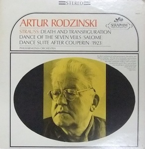 M0650 ARTUR RODZINSKI アルトゥール・ロジンスキ / Strauss Death And Transfiguration, Salome's Dance(LP)