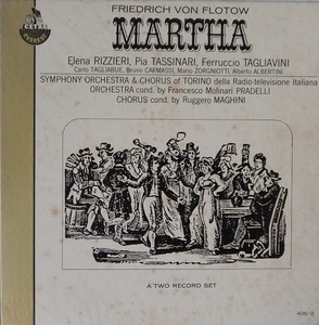 M0475 FLOTOW フロトー / Martha 歌劇 マルタ(LP)