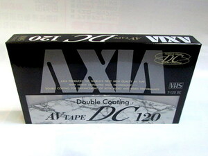 TD0022 AXIA T-120 DC videotape [ unopened ]