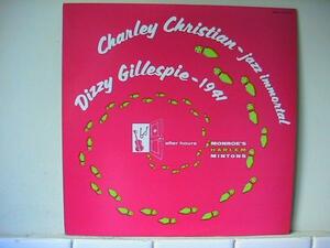 154 LP CHARLEY CHRISTIAN DIZZY GILLESPIE /HARLEM JAZZ SCENE