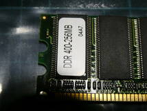noブランド M&S cip D2PC400CL25-256M DDR400 PC3200 256MB メモリー 220327906_画像2