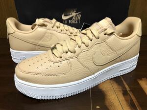 20年製 NIKE AIR FORCE 1 CRAFT ナイキ エアフォース クラフト AF1【CU4865-200】VACHETTA TAN LEATHER バチェッタ タン レザー US8