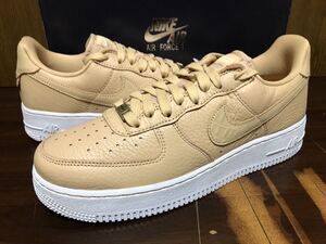 20年製 NIKE AIR FORCE 1 CRAFT ナイキ エアフォース クラフト AF1【CU4865-200】VACHETTA TAN LEATHER バチェッタ タン レザー US8.5