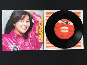 ♭♭♭EPレコード 石野真子 ジュリーがライバル 白いオルゴール