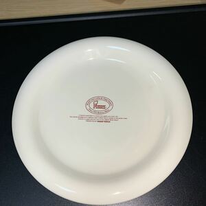  не использовался retro Mister Donut plate Showa Retro Vintage подлинная вещь ошибка do коллекция старый Logo 