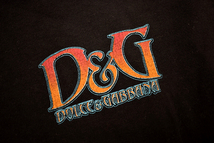 Y-3422★送料無料★美品★D&G DOLCE＆GABBANA ドルチェアンドガッバーナ★正規品 イタリア製 ブラック黒 ストレッチ ７分袖 Ｔ-シャツ Ｓ_画像4