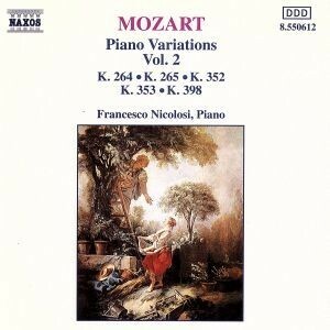 【輸入盤】Ｍｏｚａｒｔ；Ｐｉａｎｏ　Ｖａｒｓ．Ｋ２６４／２６５／ＷｏｌｆｇａｎｇＡｍａｄｅｕｓＭｏｚａｒｔ（作曲）,Ｆｒａｎｃｅｓ