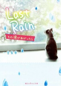 Ｌａｓｔ　Ｒａｉｎ　その涙があがったら 魔法のｉらんど文庫／一宮梨華(著者)