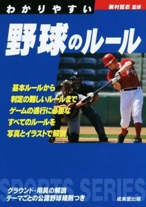 わかりやすい野球のルール(２０１５年版) ＳＰＯＲＴＳ　ＳＥＲＩＥＳ／粟村哲志