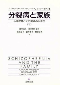 分裂病と家族(下) 心理教育とその実践の手引き／Ｃ．Ｍ．アンダーソン(著者),Ｄ．Ｊ．レイス(著者),Ｇ．Ｅ．ハガティ(著者),松永宏子(訳者)