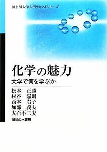 化学の魅力 大学で何を学ぶか 神奈川大学入門テキストシリーズ／松本正勝，杉谷嘉則，西本右子，加部義夫，大石不二夫【著】