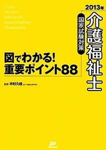 介護福祉士国家試験対策　図でわかる！重要ポイント８８(２０１３年)／木村久枝【監修】