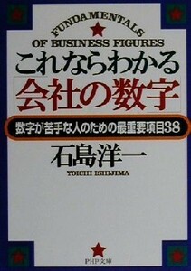 これならわかる「会社の数字」 数字が苦手な人のための最重要項目３８ ＰＨＰ文庫／石島洋一(著者)