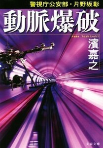 動脈爆破 警視庁公安部・片野坂彰 文春文庫／濱嘉之(著者)