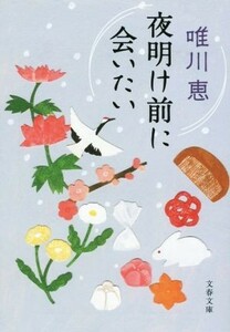 夜明け前に会いたい 文春文庫／唯川恵(著者)