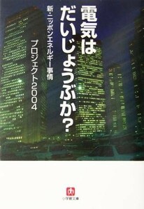  electric is .......? new * Nippon energy circumstances Shogakukan Inc. library | Project 2004( author )