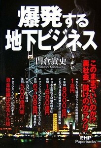 爆発する地下ビジネス／門倉貴史【著】