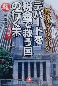 「デパートを税金で救う国」の行く末 総括２５６ページ 小学館文庫／糸瀬茂(著者)