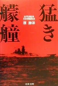 猛き艨艟 太平洋戦争日本軍艦戦史 文春文庫／原勝洋(著者)