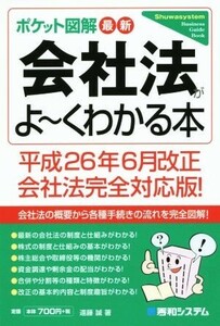 最新会社法がよ～くわかる本　ポケット図解 （Ｓｈｕｗａｓｙｓｔｅｍ　Ｂｕｓｉｎｅｓｓ　Ｇｕｉｄｅ　Ｂｏｏｋ） 遠藤誠／著