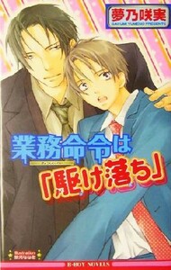 業務命令は「駆け落ち」 ビーボーイノベルズ／夢乃咲実(著者)