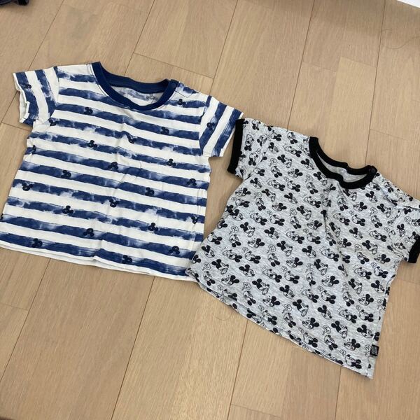 ユニクロ 半袖 半袖Tシャツ ミッキー