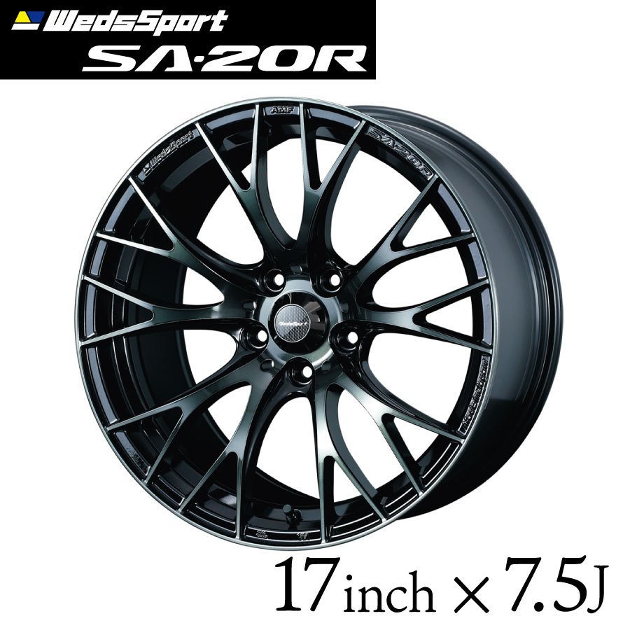 についてご 17インチ 215/55R17 WedsSport SA-20R WBC 5穴車用 サマー