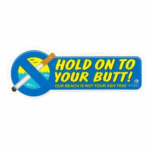 ◆新品Ｕ.Ｓ.限定サーフライダー【Surfrider　Foundation】BUTT！輸入ステッカー限定◆生産終了品