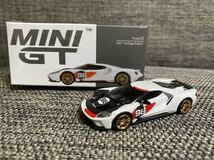 MINI GT 313 1/64 フォード GT 2021 ケン・マイルズ ヘリテージエディション (左ハンドル)_画像1