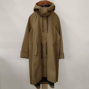 Y.M.Walts/wai M worutsu/f- dead coat / hood removed possibility /2WAY/A line Silhouette / mat material 