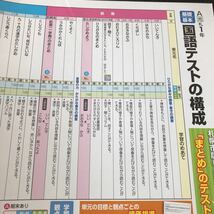 サ82 非売品 基礎基本国語Aプラス 1年生 学習 問題集 ドリル 小学 テキスト テスト用紙 前期 文章問題 家庭学習 2学期制 文溪堂 漢字 _画像2