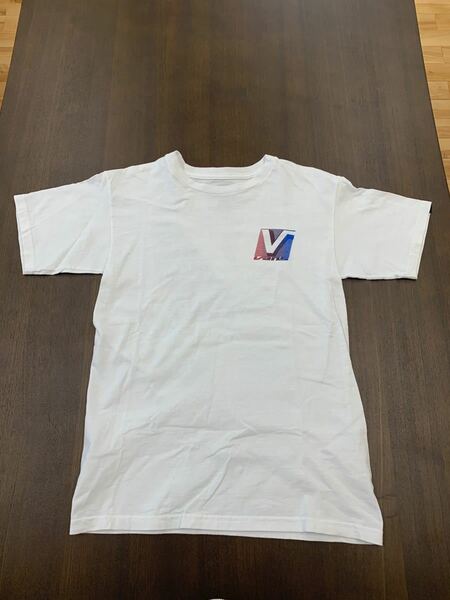【古着】VANS ロゴTシャツ　ホワイト　Sサイズ