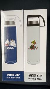 ムーミン スナフキン コップ付き ステンレス ボトル 水筒 二点セット MOOMIN