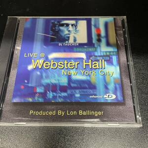 ● HIPHOP,R&B DJ TAUCHER - LIVE AT WEBSTER HALL NYC ALBUM, 12 SONGS, 2000 CD 中古品