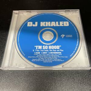 ● HIPHOP,R&B DJ KHALED - I'M SO HOOD シングル, 3 SONGS, INST, 2007, PROMO CD 中古品