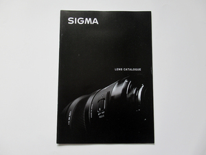 【カタログのみ】 SIGMA LENS CATALOGUE　（2016年5月）